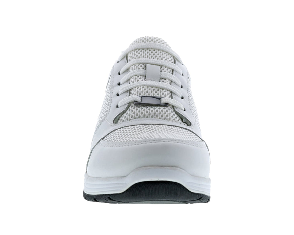 White Leather Mesh-GEMINI 2