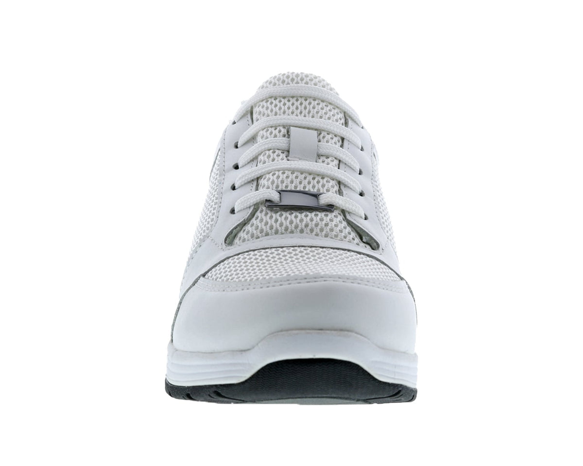 White Leather Mesh-GEMINI 2