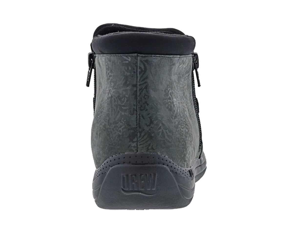 Black Metallic Foil Leather-BLOSSOM 2
