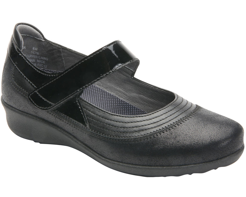 Dusty Black Leather-GENOA 1
