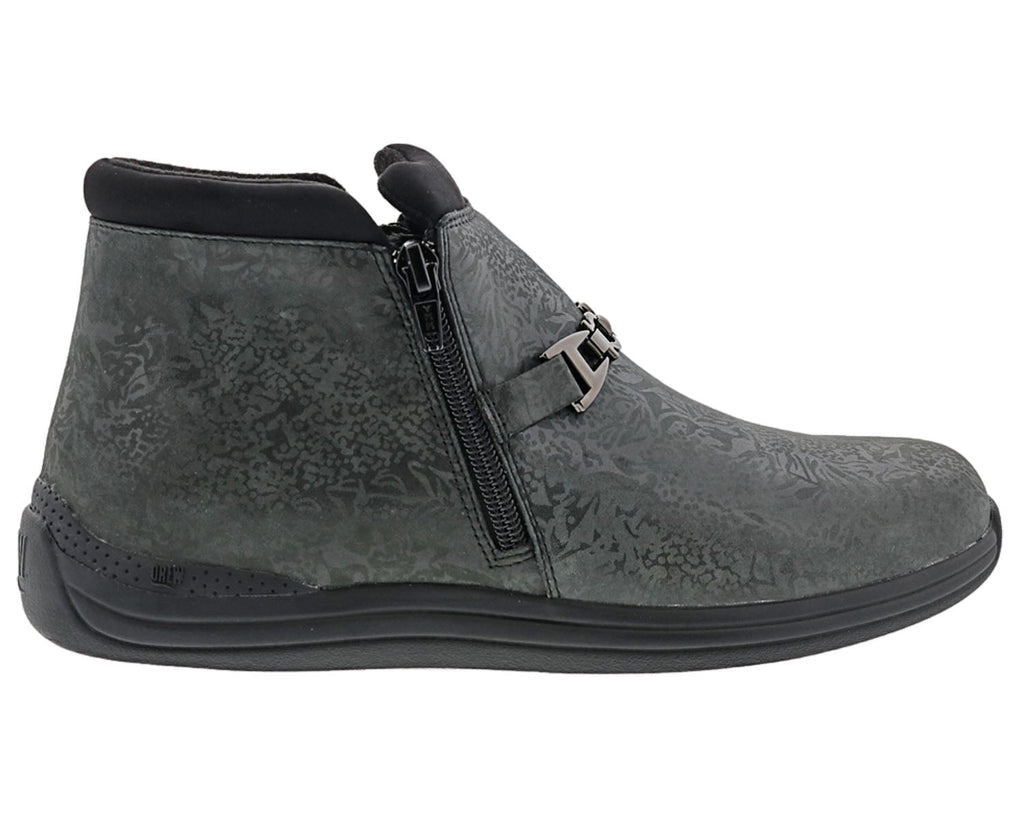 Black Metallic Foil Leather-BLOSSOM 3