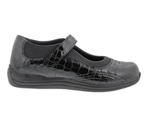 Black Croc Patent Leather-ROSE 2