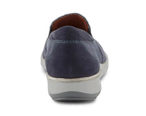 Navy Snake Print Nubuck-ORLEANS 2