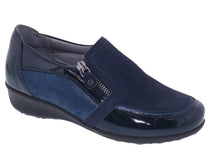Navy Leather Combo-PADUA 1