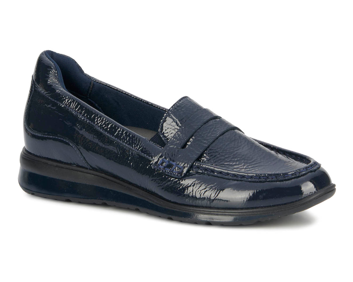 Navy Crinkle Patent-DANNON 1