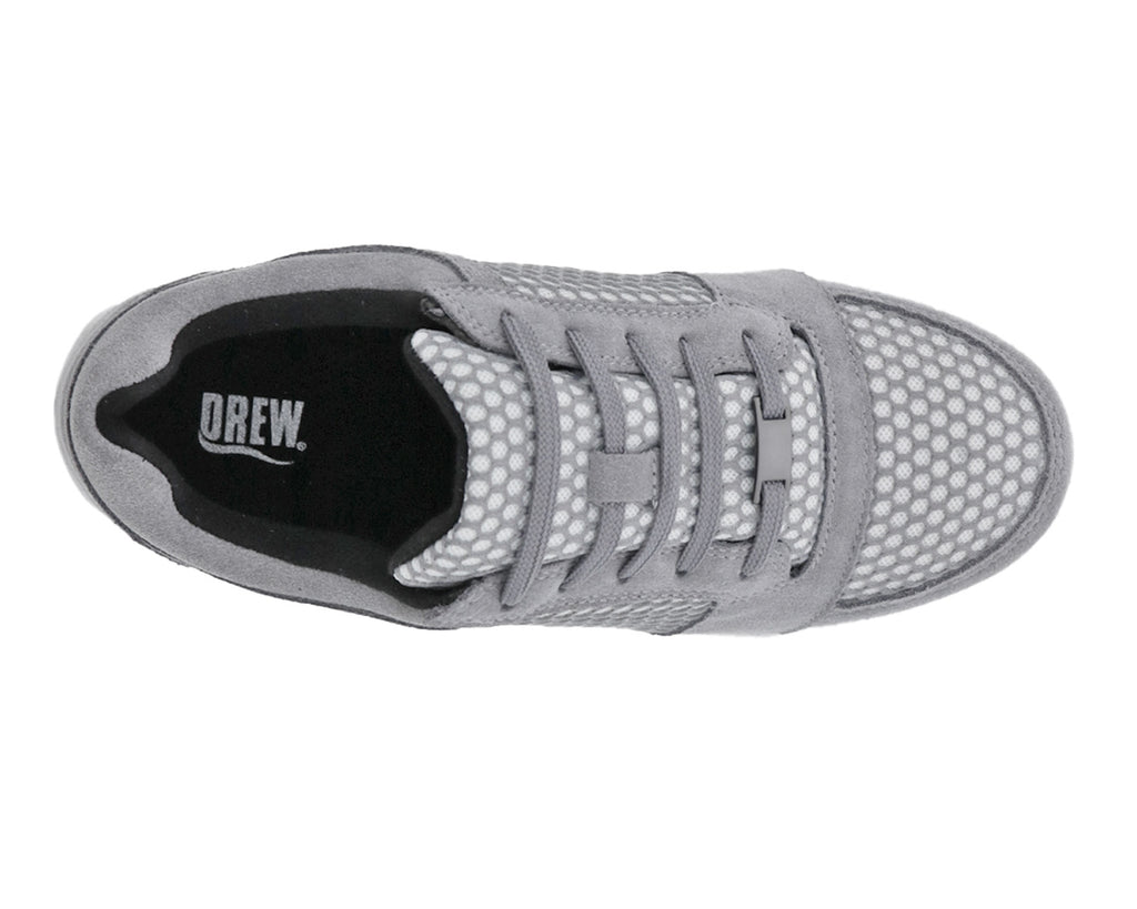 Grey Suede White Mesh-GEMINI 2