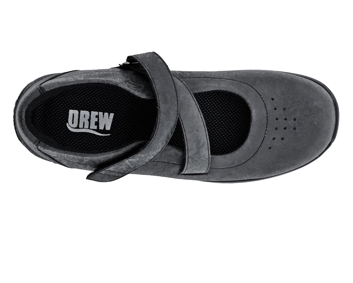Black Metallic Foil Leather-ORCHID 2