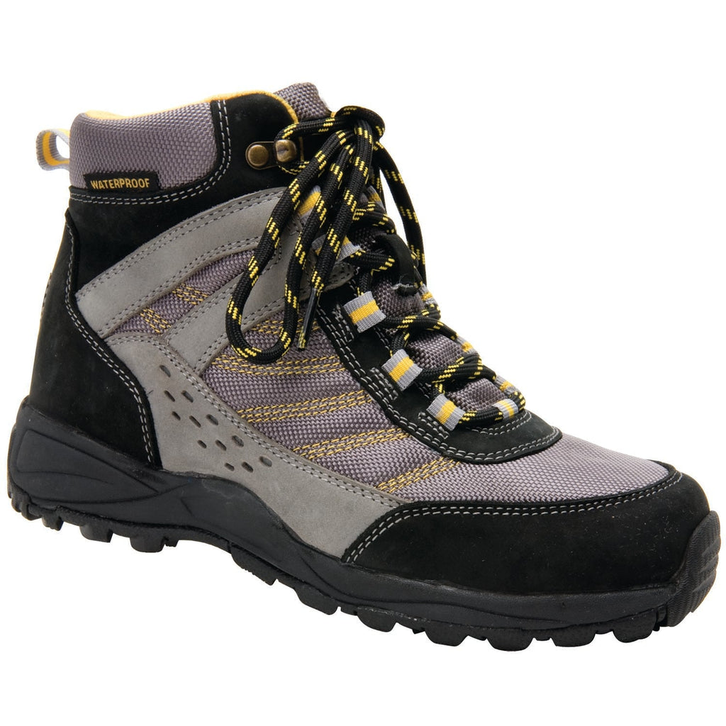 Black Grey Nubuck Leather-GLACIER 1