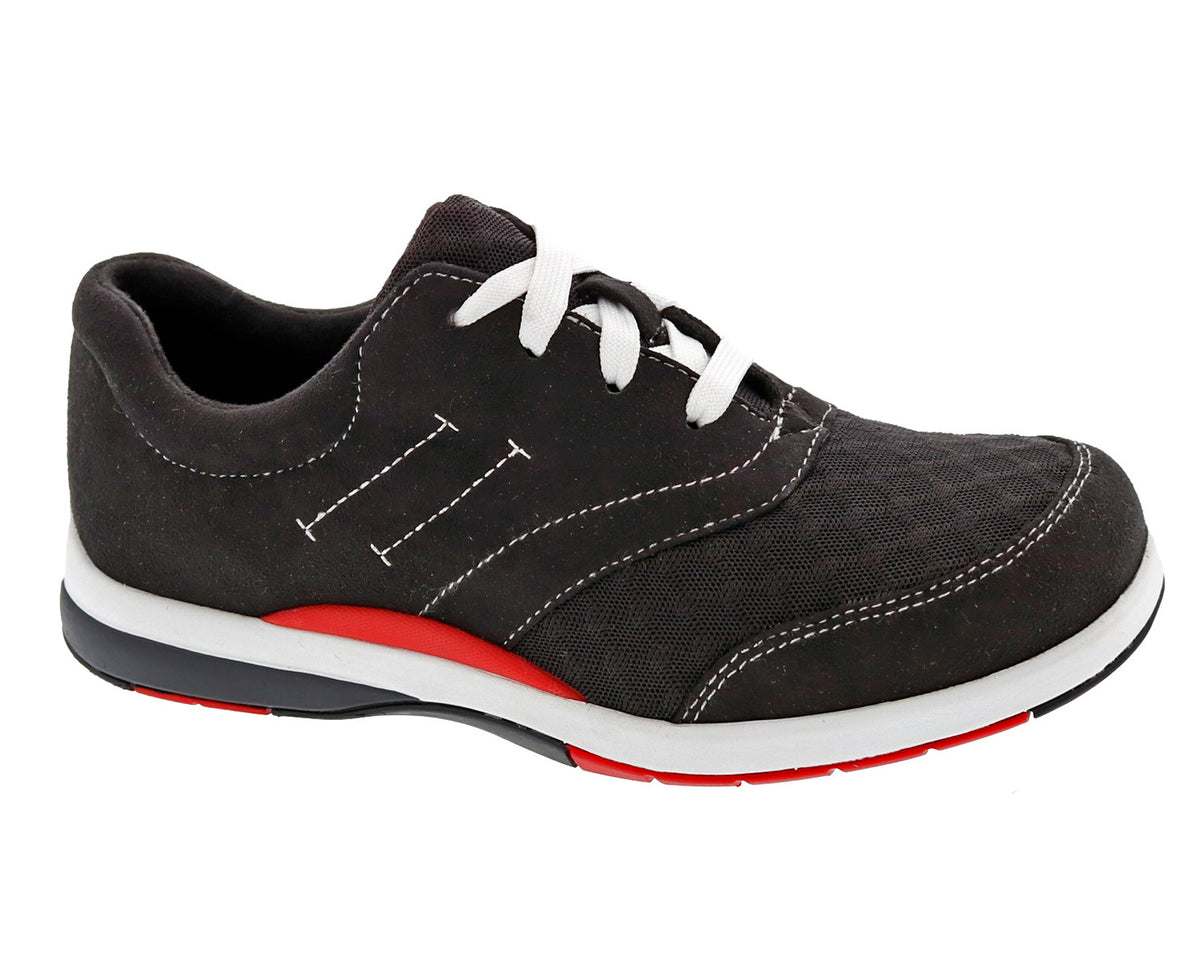 Black Microsuede Mesh-ENTERPRISE 1 Main image