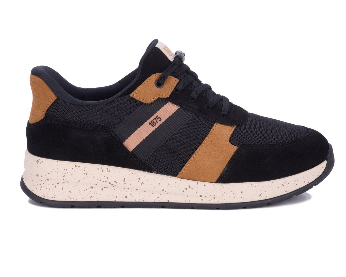 Black Tan Suede Combo-CONNOR 2