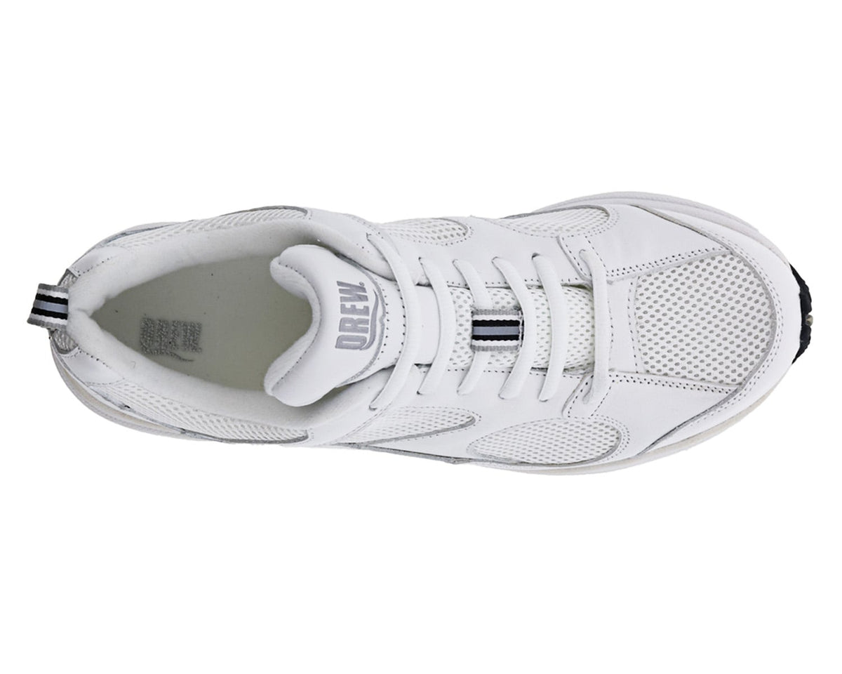 White Leather Mesh-LIGHTNING II 2