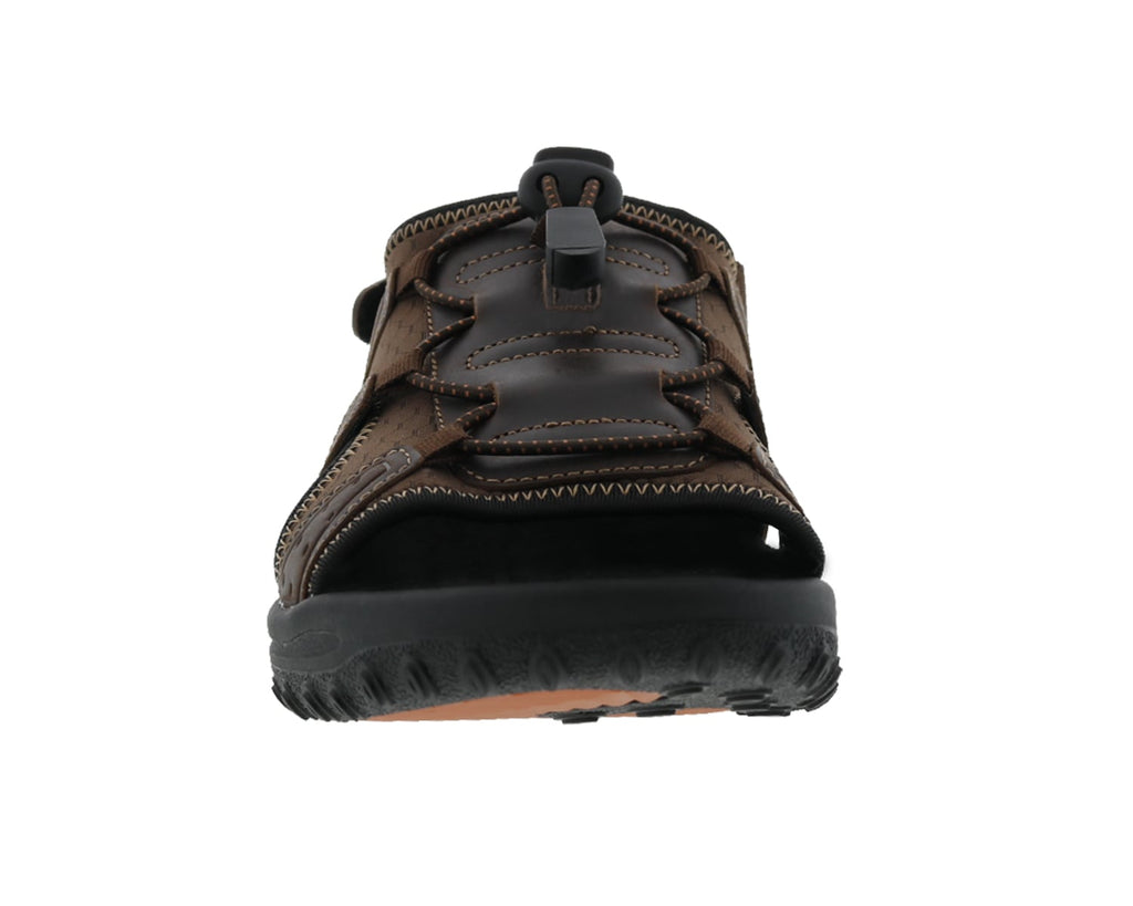 Brown Leather Brown Stretch-WAVES 4
