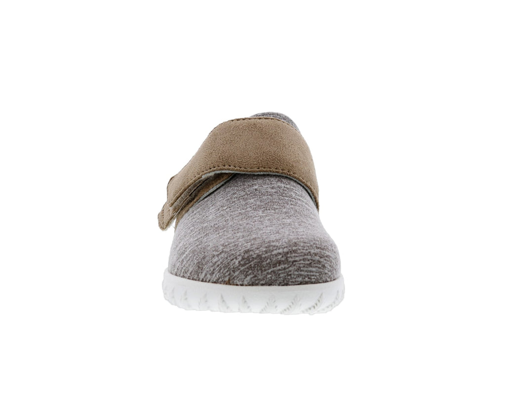 Tan Microsuede Grey Stretch-SUNSHINE 2