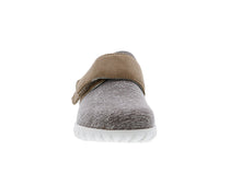Tan Microsuede Grey Stretch-SUNSHINE 2