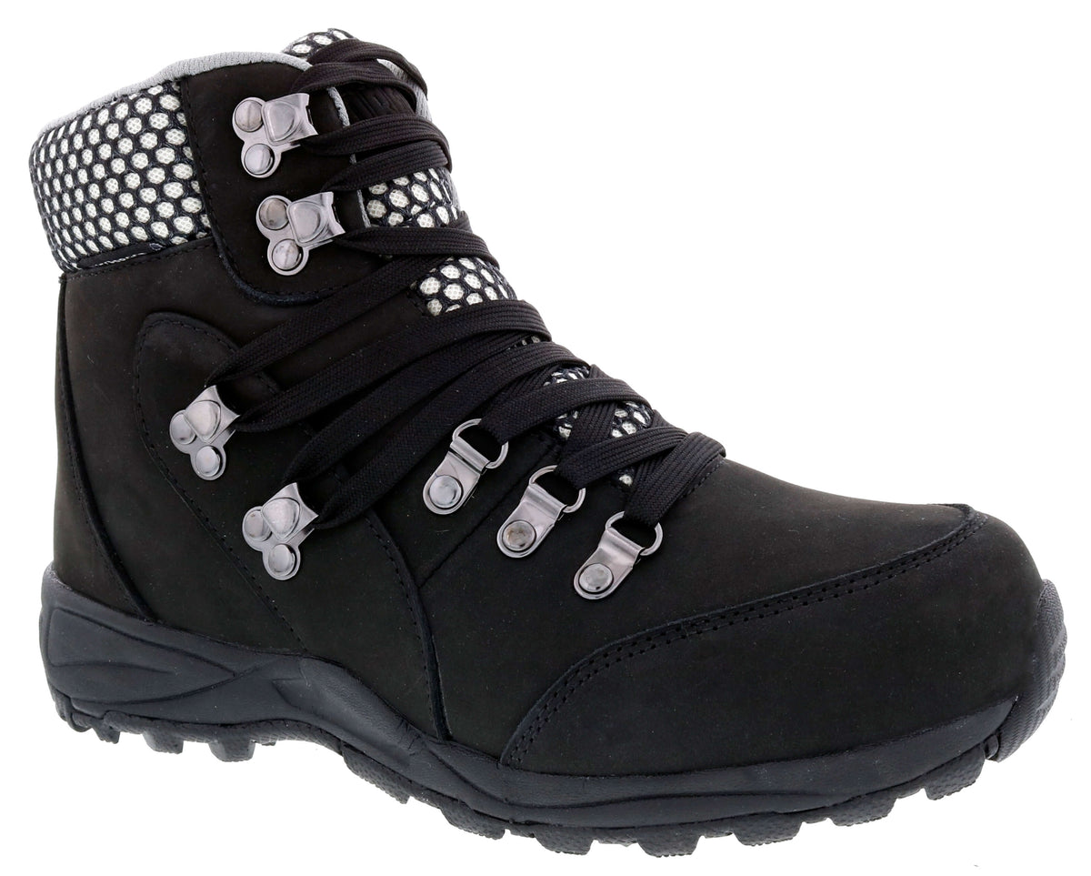Black Nubuck Leather-ICEBERG 1