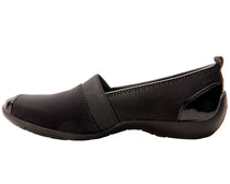 Black Stretch Patent Leather-CAROL 2