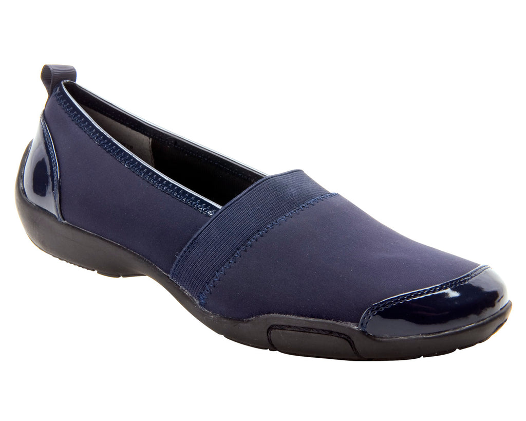 Navy Stretch Fabric Patent-CAROL 1