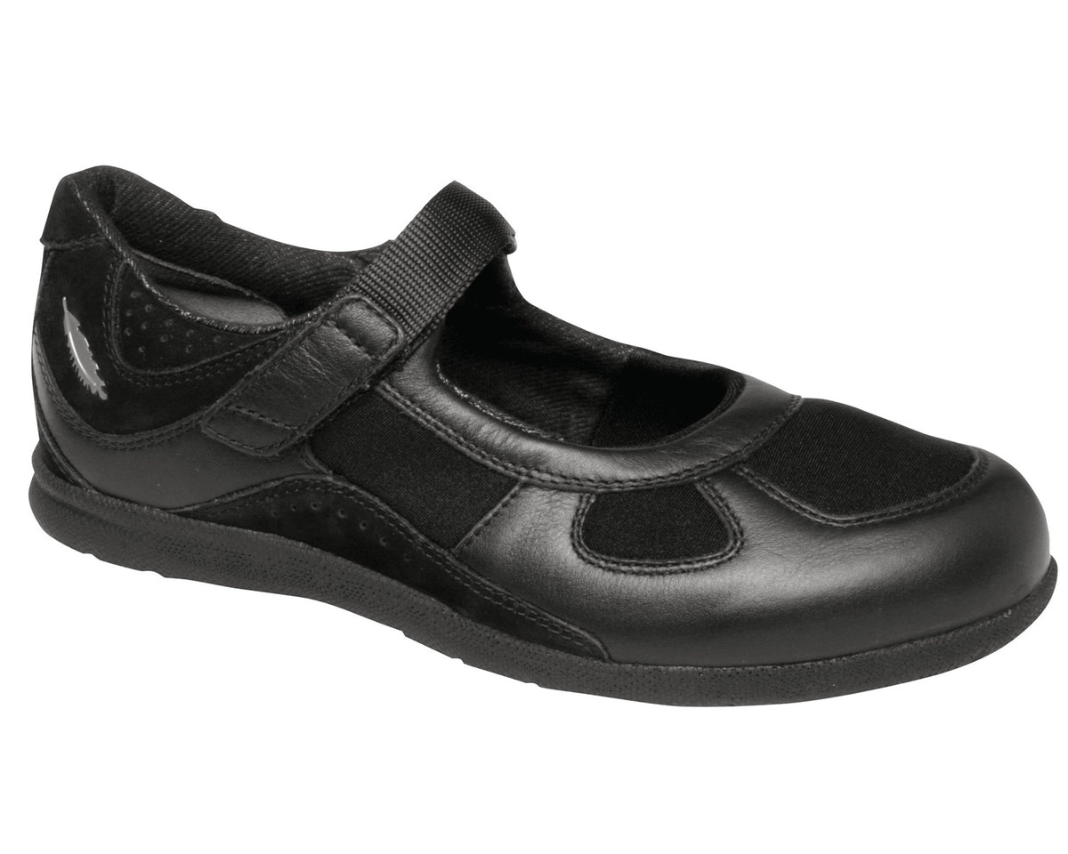 Black Leather Black Stretch-DELITE 1