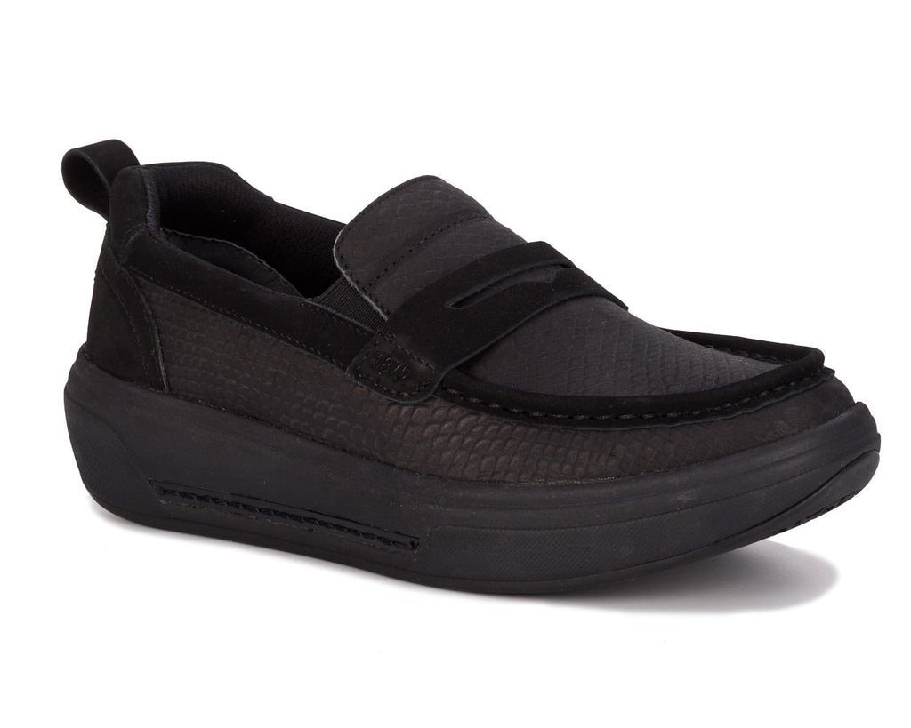 Black Leather Black Nubuck-JAVA 1