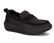 Black Leather Black Nubuck-JAVA 1