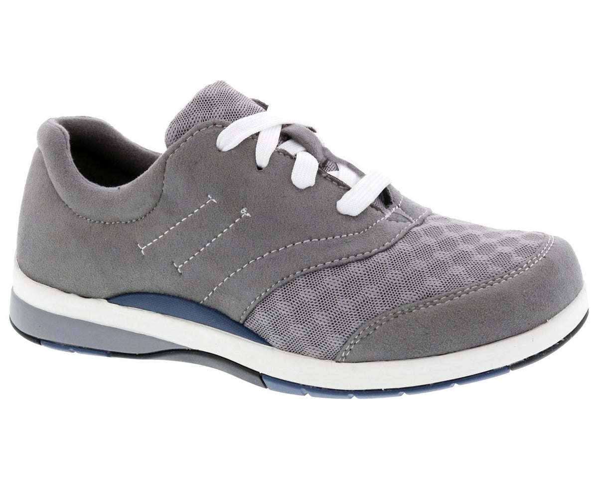 Grey Microsuede Mesh-ENTERPRISE 1 Main image