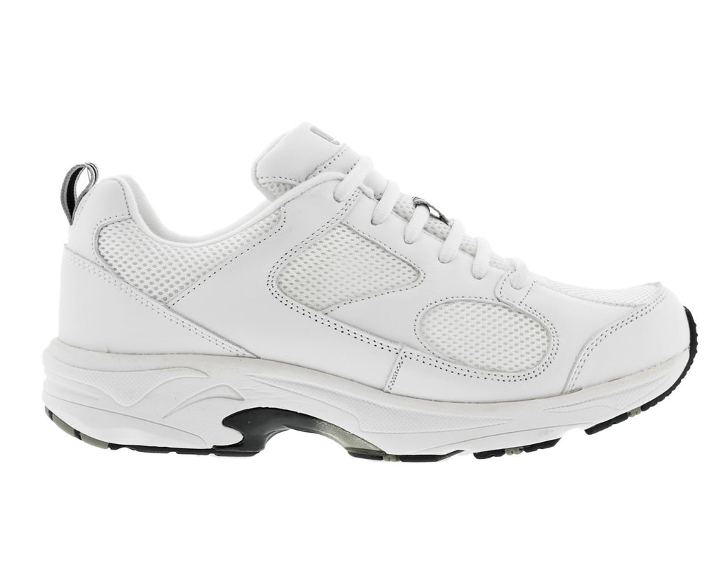 White Leather Mesh-LIGHTNING II 3