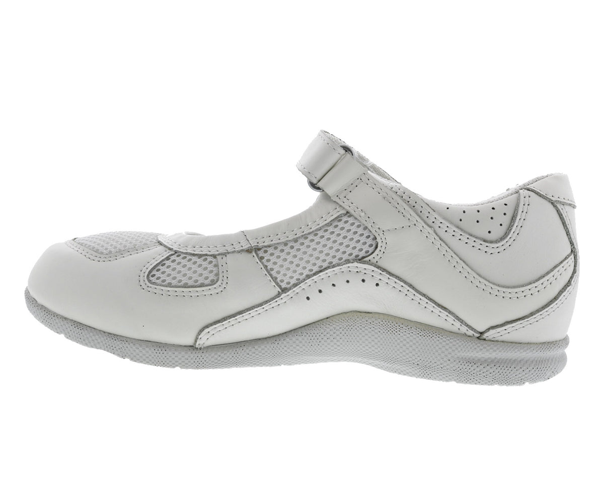 White Leather Mesh-DELITE 2