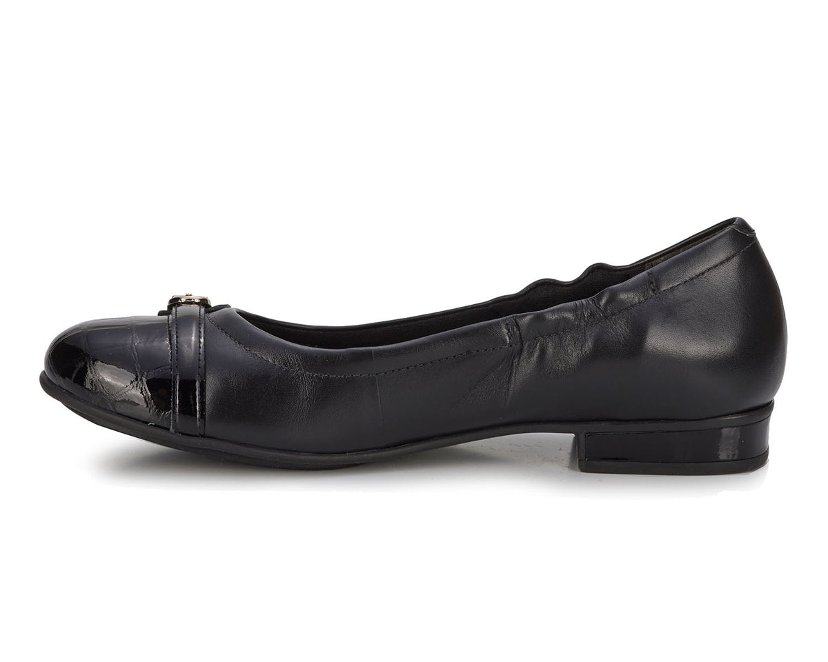 Black Leather Patent-TRISTA 2