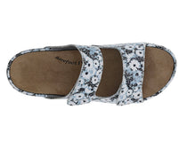 Blue Floral Leather-CRUIZE 3
