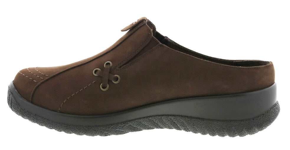 Brown Nubuck Leather-HANNAH 2