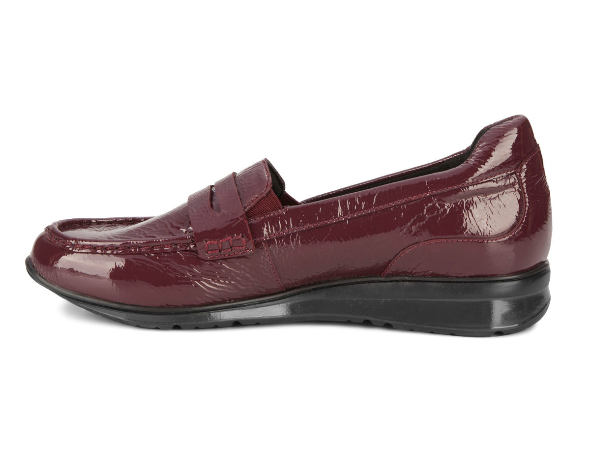 Berry Crinkle Patent Leather-DANNON 2