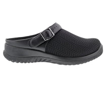 Black Wavy Stretch Fabric Leather-SAVANNAH 3
