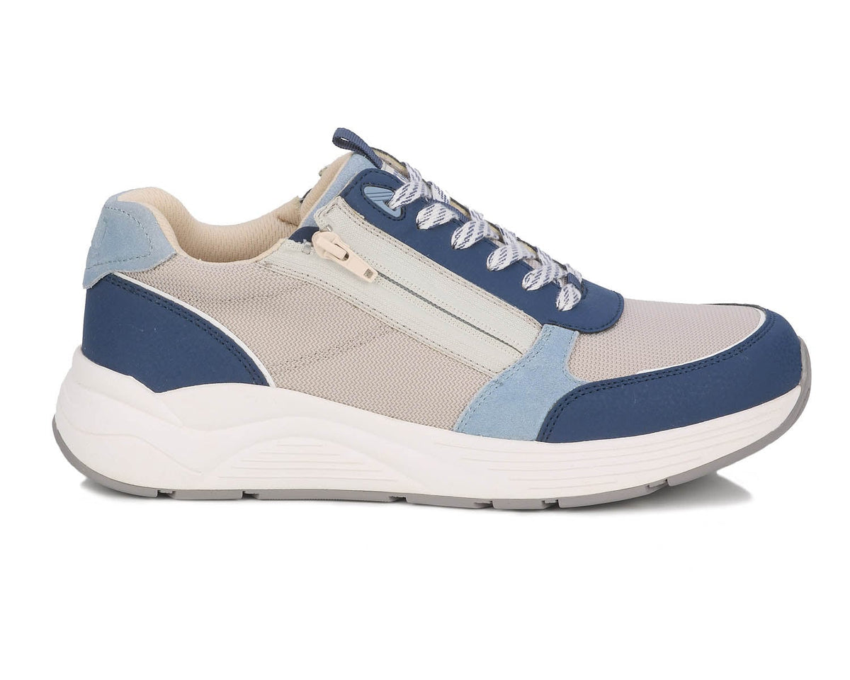 Blue White Suede Combo-MILLER 3