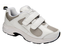 White Leather Grey Mesh-FLASH II V 1