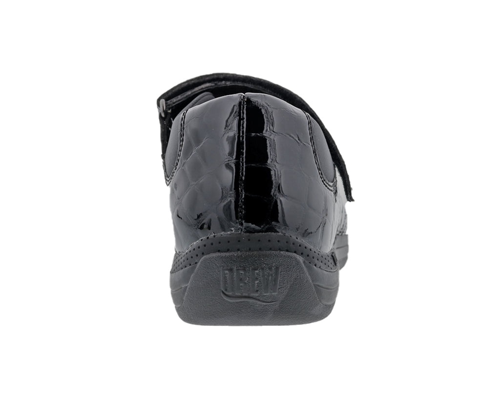 Black Croc Patent Leather-ROSE 4