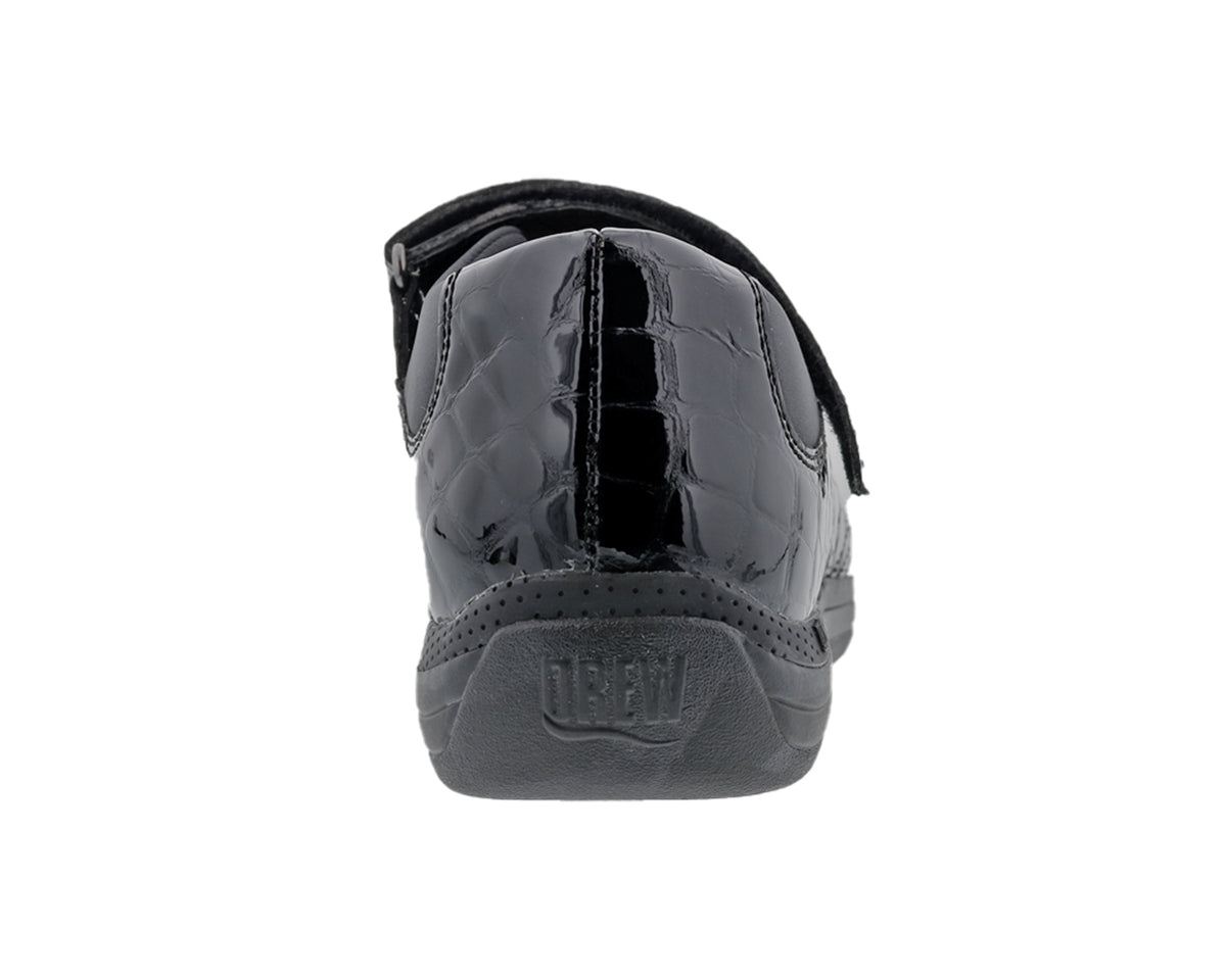 Black Croc Patent Leather-ROSE 4