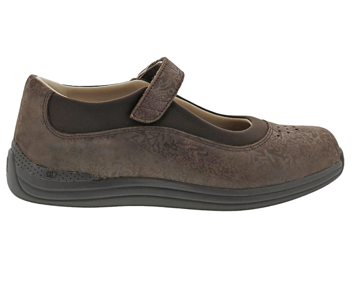Brown Metallic Foil Leather-ROSE 2