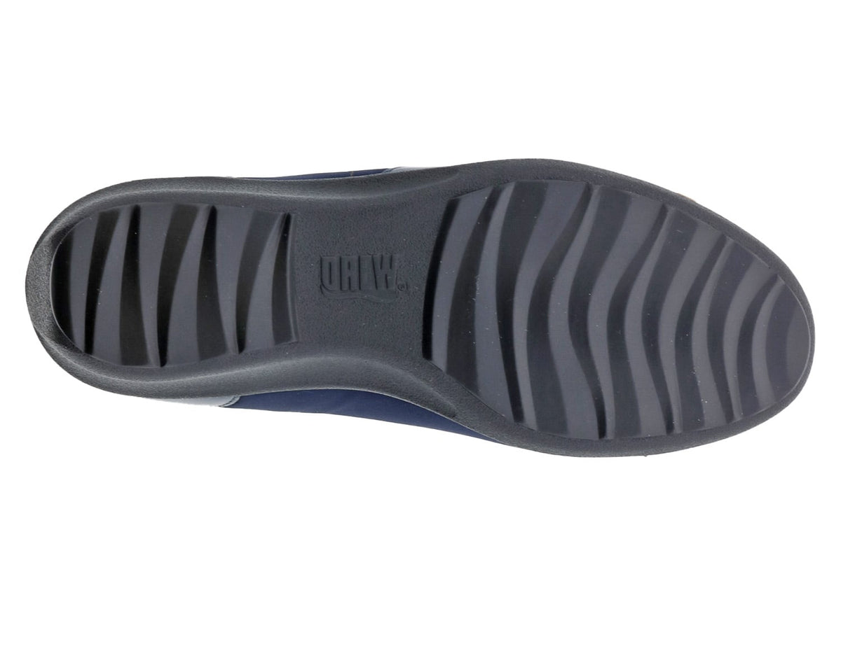 Navy Leather Stretch-LONDON II 2