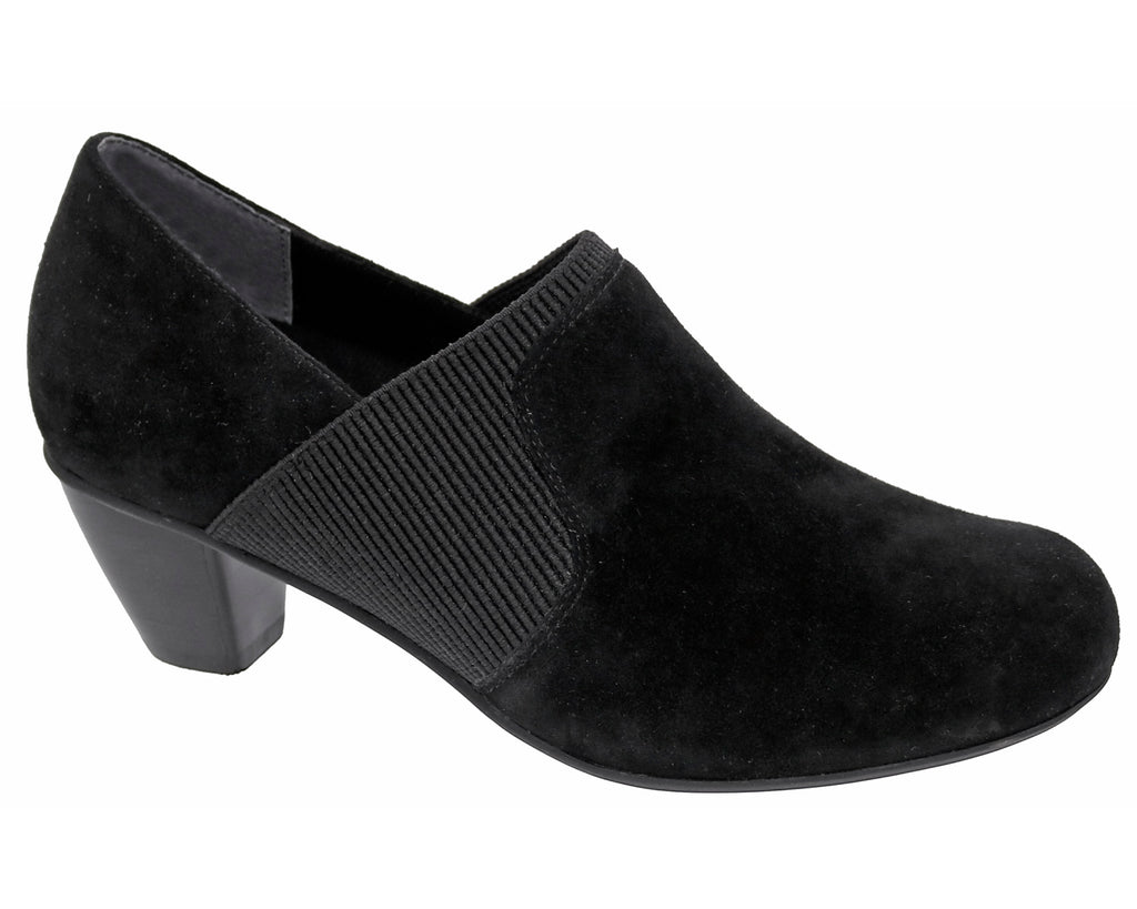 Black Suede Black Stretch-SAN MARINO 1
