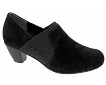 Black Suede Black Stretch-SAN MARINO 1