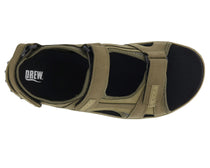 Olive Leather Stretch-WARREN 2