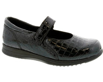 Black Croc Patent-FOOTSAVER BINGO 1