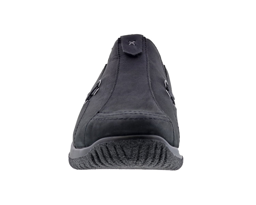 Black Nubuck Leather-HANNAH 3