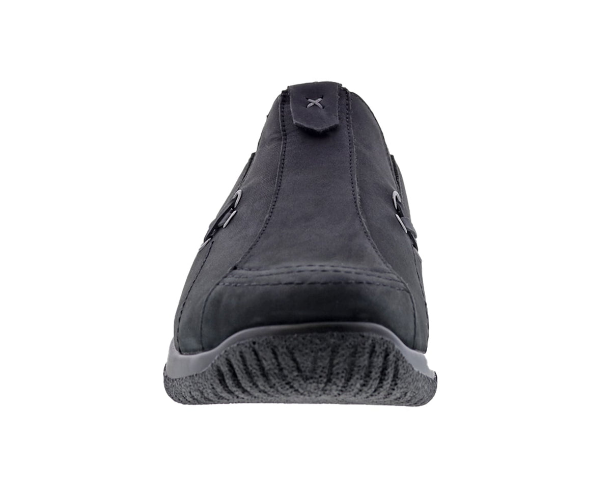 Black Nubuck Leather-HANNAH 3