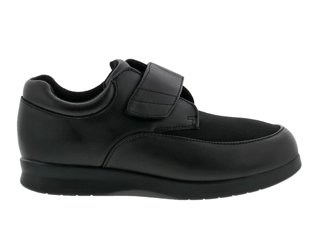 Black Leather Black Stretch-QUEST 5