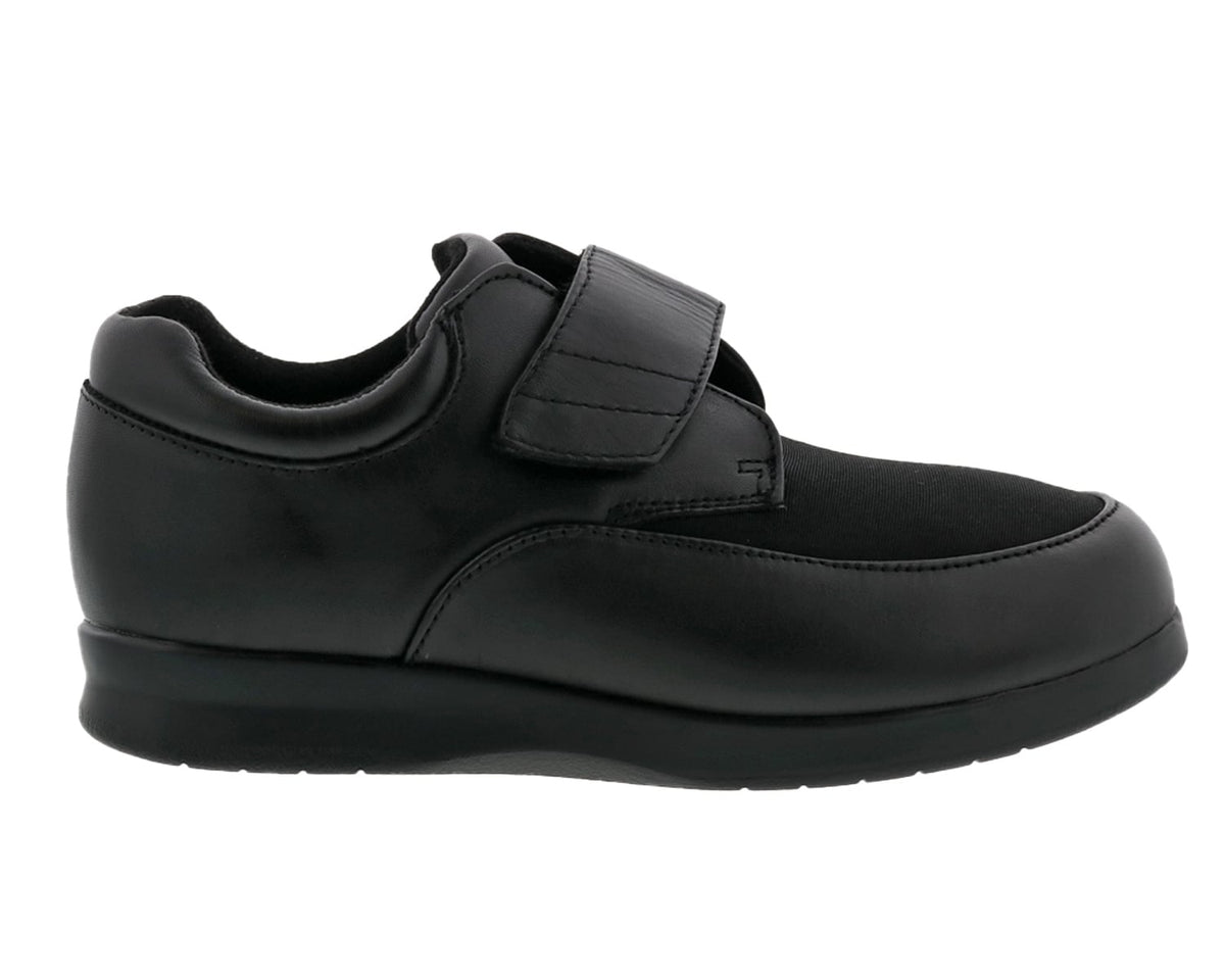 Black Leather Black Stretch-QUEST 5