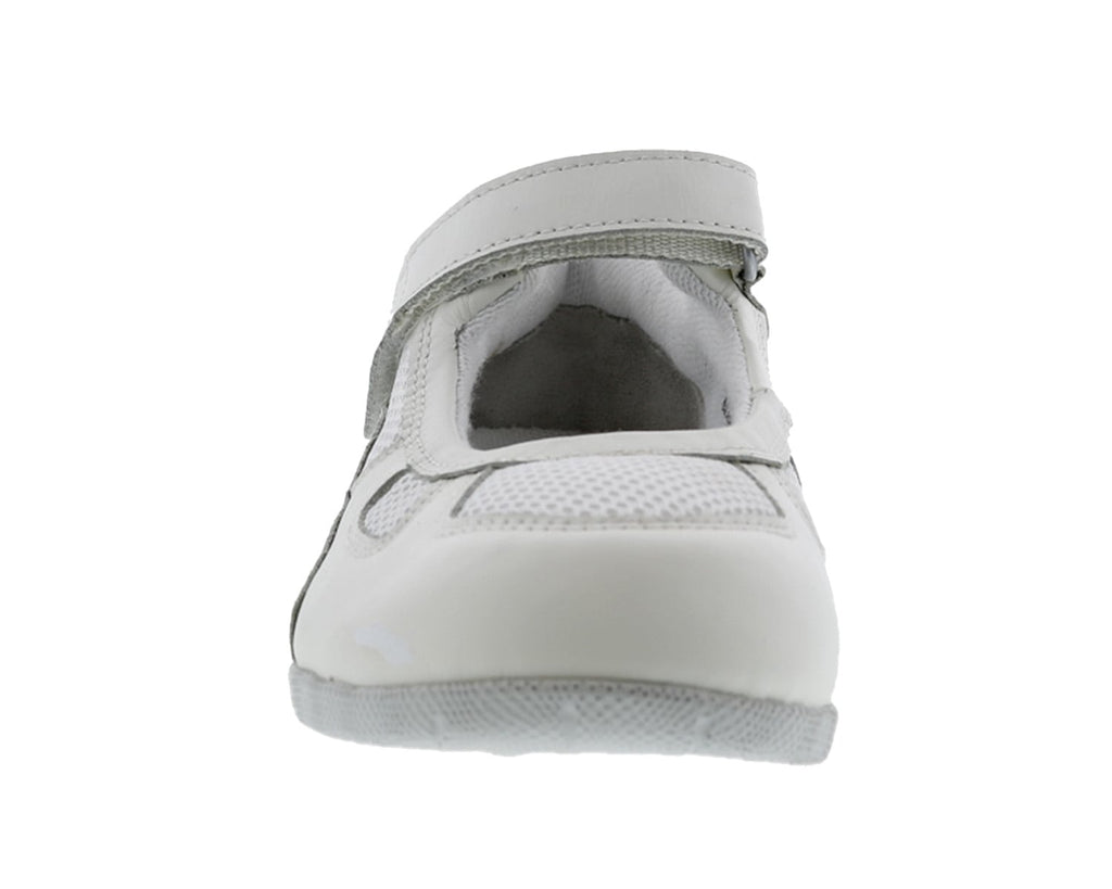 White Leather Mesh-DELITE 4