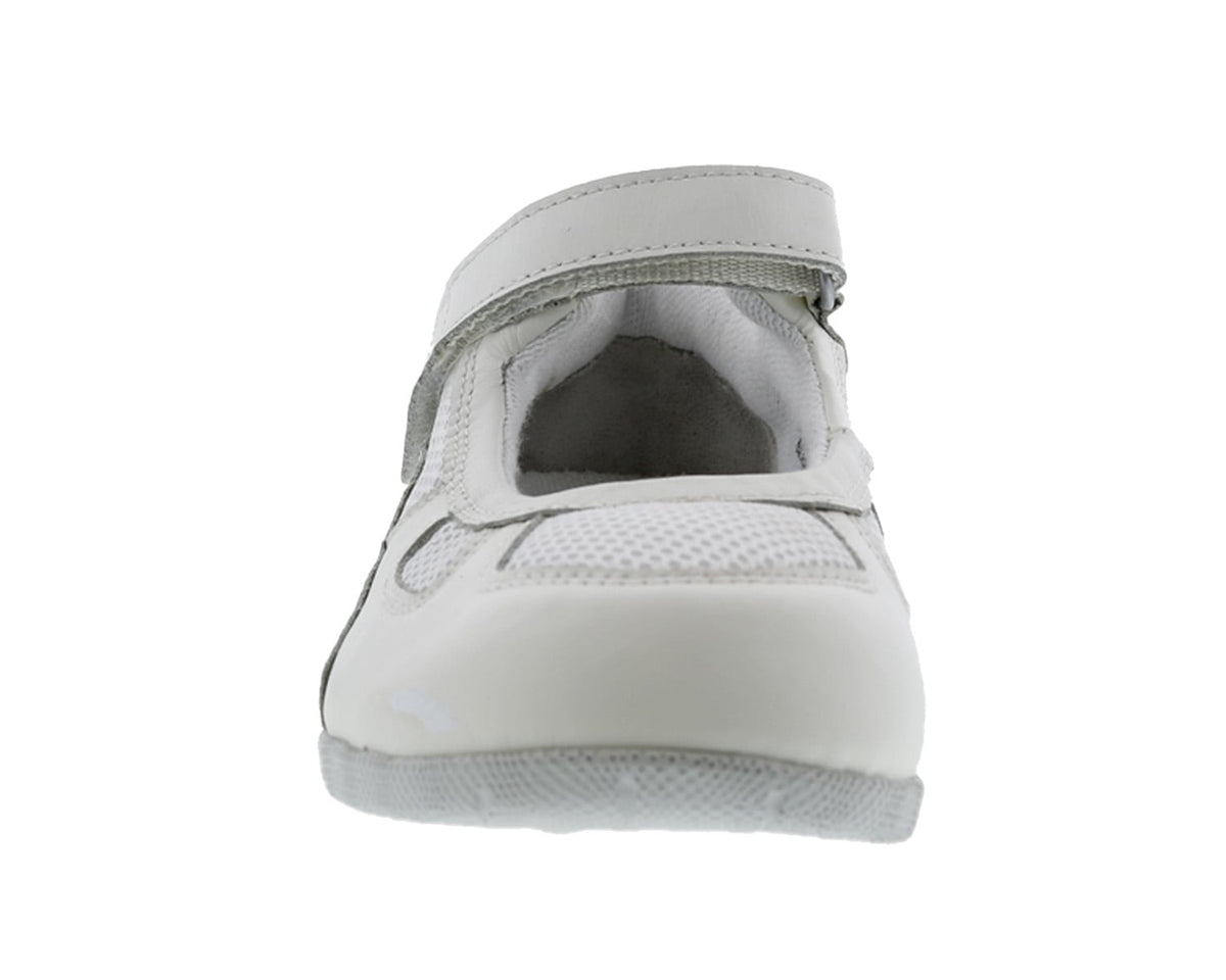 White Leather Mesh-DELITE 4