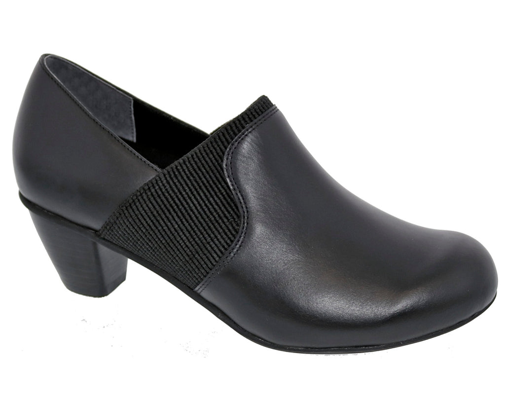 Black Leather Black Stretch-SAN MARINO 1