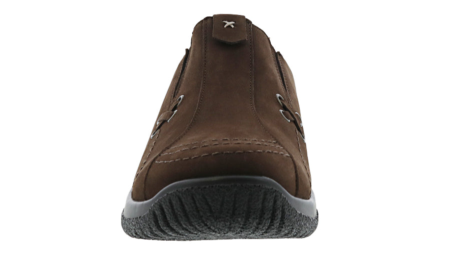Brown Nubuck Leather-HANNAH 3